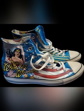 Converse Chuck Taylor All Star DC Comics Wonder Woman High Tops